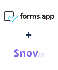 Integración de forms.app y Snovio