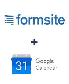 Integración de Formsite y Google Calendar