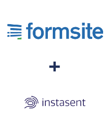 Integración de Formsite y Instasent