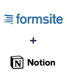 Integración de Formsite y Notion