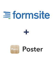 Integración de Formsite y Poster