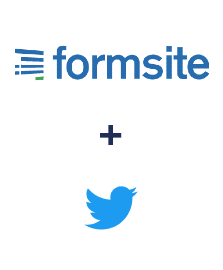 Integración de Formsite y Twitter