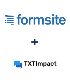 Integración de Formsite y TXTImpact