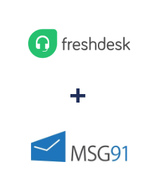 Integración de Freshdesk y MSG91