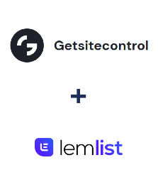 Integración de Getsitecontrol y Lemlist