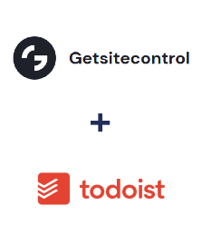 Integración de Getsitecontrol y Todoist