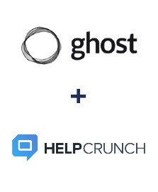 Integración de Ghost y HelpCrunch