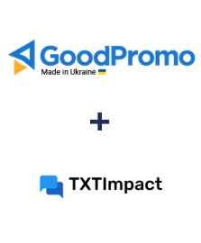 Integración de GoodPromo y TXTImpact