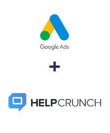 Integración de Google Ads y HelpCrunch