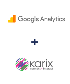 Integración de Google Analytics y Karix