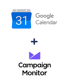 Integración de Google Calendar y Campaign Monitor