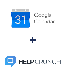 Integración de Google Calendar y HelpCrunch