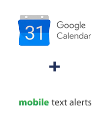 Integración de Google Calendar y Mobile Text Alerts