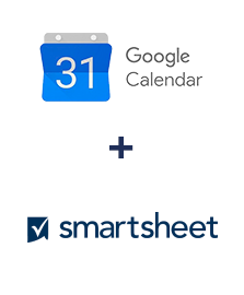 Integración de Google Calendar y Smartsheet