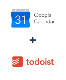 Integración de Google Calendar y Todoist