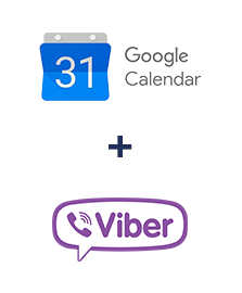 Integración de Google Calendar y Viber