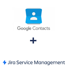 Integración de Google Contacts y Jira Service Management