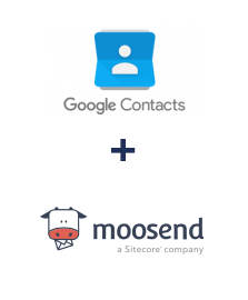 Integración de Google Contacts y Moosend