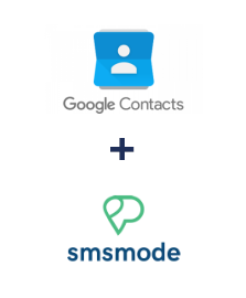 Integración de Google Contacts y Smsmode