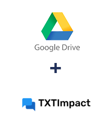 Integración de Google Drive y TXTImpact