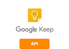 Integración de Google Keep con otros sistemas por API