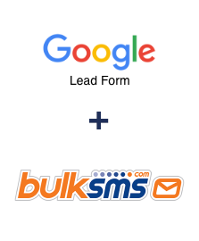 Integración de Google Lead Form y BulkSMS