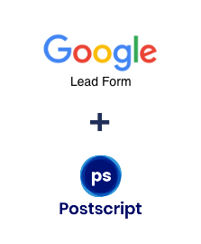 Integración de Google Lead Form y Postscript