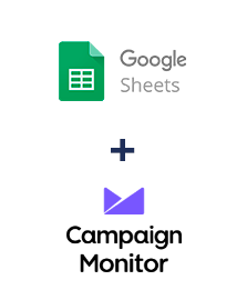 Integración de Google Sheets y Campaign Monitor