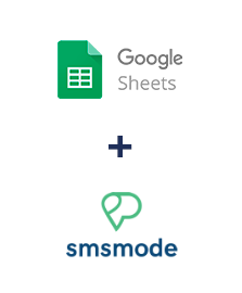 Integración de Google Sheets y Smsmode