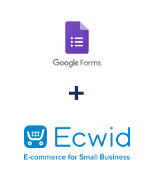 Integración de Google Forms y Ecwid