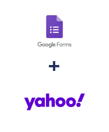 Integración de Google Forms y Yahoo!