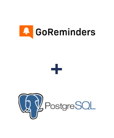 Integración de GoReminders y PostgreSQL