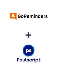 Integración de GoReminders y Postscript