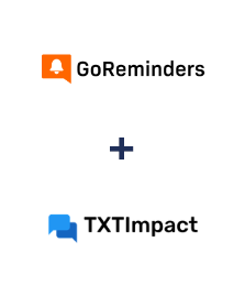 Integración de GoReminders y TXTImpact
