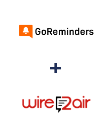 Integración de GoReminders y Wire2Air