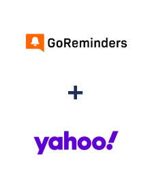 Integración de GoReminders y Yahoo!