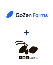 Integración de GoZen Forms y ANT-Logistics