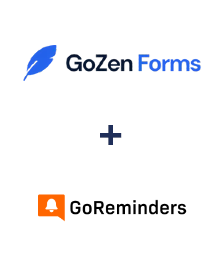 Integración de GoZen Forms y GoReminders