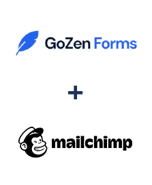 Integración de GoZen Forms y MailChimp