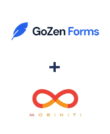 Integración de GoZen Forms y Mobiniti