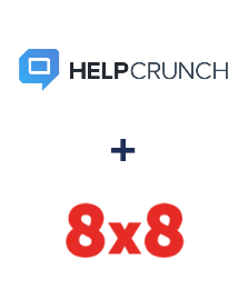 Integración de HelpCrunch y 8x8