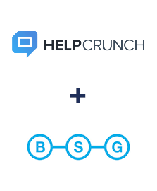 Integración de HelpCrunch y BSG world