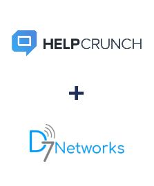Integración de HelpCrunch y D7 Networks
