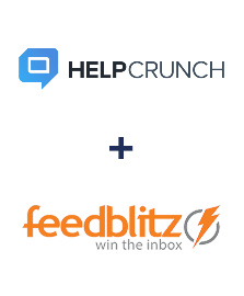 Integración de HelpCrunch y FeedBlitz