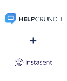 Integración de HelpCrunch y Instasent