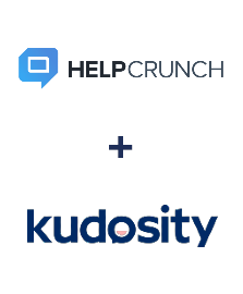 Integración de HelpCrunch y Kudosity