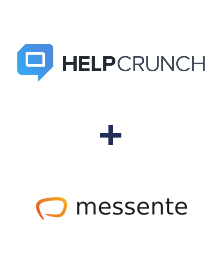 Integración de HelpCrunch y Messente