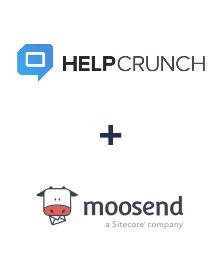 Integración de HelpCrunch y Moosend