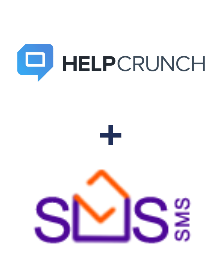 Integración de HelpCrunch y SMS-SMS