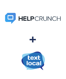 Integración de HelpCrunch y Textlocal